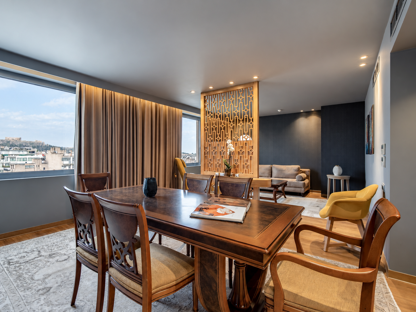 Wyndham Athens — dining and living suite, photograph 4